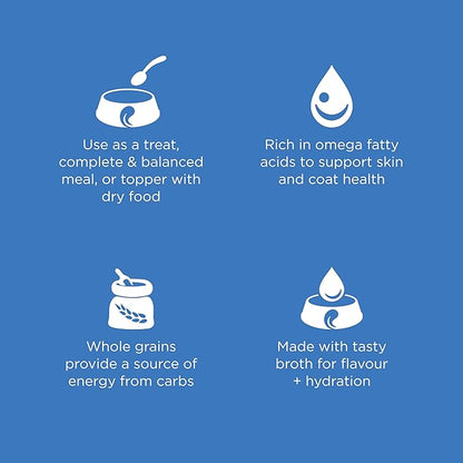 Go! Solutions Skin + Coat Care, Wet Dog Food Shredded, Chicken Recipe with Grains for Sensitive Skin, 12.5 oz