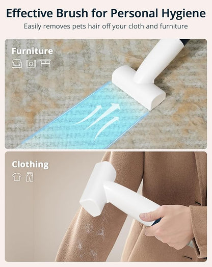 Dog Grooming Vacuum & Blow Dryer, 2.5L Dog Vacuum for Shedding Grooming with 3 Temperature Settings, 10-in-1 Pet Vacuum Grooming Kit for Dogs & Cats