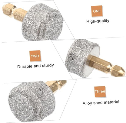 2-Pack Nail Replacement-Dog Nail Replacement Tips-Professional Spare Grinding Head for Dog Electric Claw Nail Grooming Tool