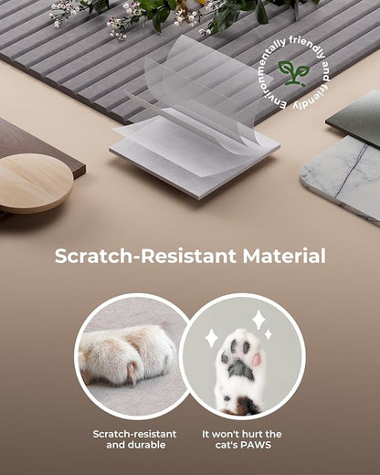 Apasiri Cat Beds for Indoor Cats: Innovative Polyester Fiber Cat House, Cat Bed Cave for Indoor Cats, Ultra-Strong Load-Bearing Capacity, Sturdy and Scratch-Resistant, Compatible with Heating Pads