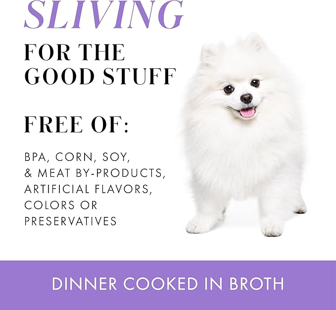 Weruva Paris Hilton Pamper Like Paris Natural Wet Dog Food, Beef and Rice, 2.75oz Cup (Pack of 10)