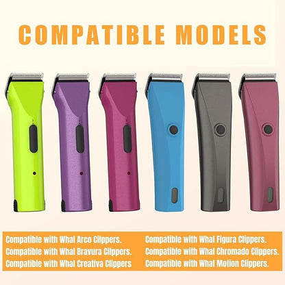 4F Dog Grooming Detachable Ceramic Blade,Compatible with WAHL 5 in 1 Blade for Wahl Arco, Bravura, Chromado, Creativa, Figura, and Motion Clippers. Cut Length 3/8-Inch 9.5mm
