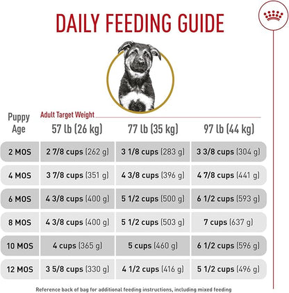 Royal Canin German Shepherd Puppy Breed Specific Dry Dog Food, 30 lb. bag