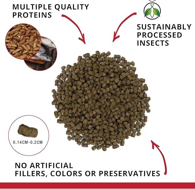 Fluval Bug Bites Cichlid Fish Food, Granules for Small to Medium Sized Fish, 15.8 oz.