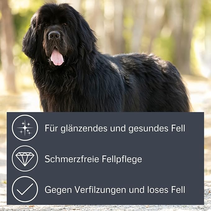 Double Sided Dematting Comb with Stainless Steel Teeth