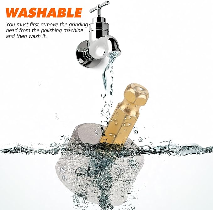 Dog Nail Grinder Replacement Heads: 10Pcs Pet Nail Grinder Diamond Tip Replacement for Most Brands - Spare Grinding Head for Electric Pet Paw Trimmer