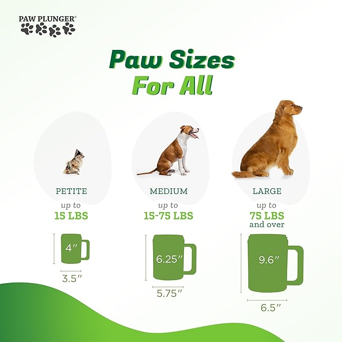 Dog Paw Cleaner - Puppy Essentials - Portable Dirty Paw Washer - Ideal for Medium Dogs - Blue