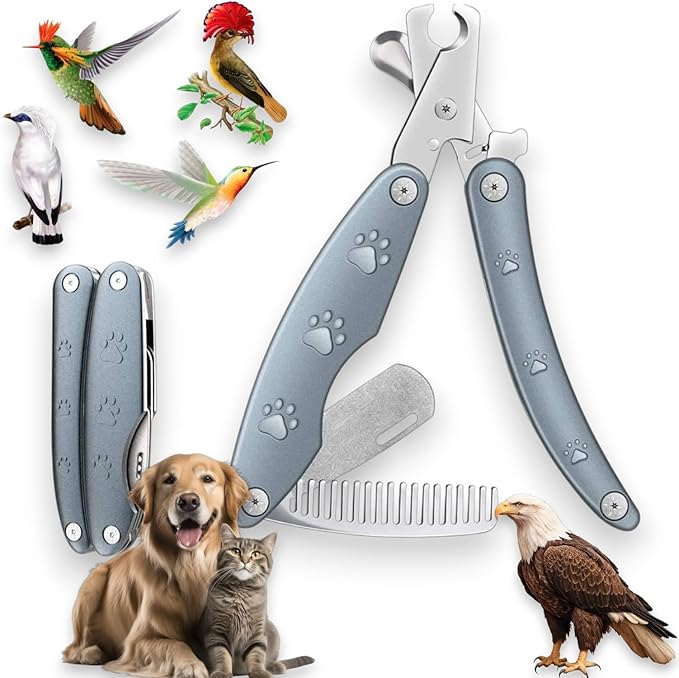Quite Smoothest Dog Nail Trimmers for Sensitive Dog, Sharp XL Dog Nail Clipper for Large Medium Small Dogs, Heavy Duty Dog Toenail Clippers, Dog Nail Cutters for All Dogs with Thick Nail, by Lorlor