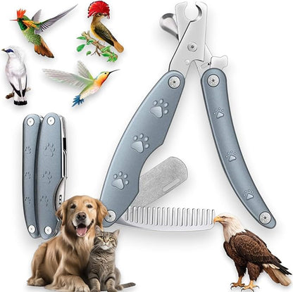 Quite Smoothest Dog Nail Trimmers for Sensitive Dog, Sharp XL Dog Nail Clipper for Large Medium Small Dogs, Heavy Duty Dog Toenail Clippers, Dog Nail Cutters for All Dogs with Thick Nail, by Lorlor