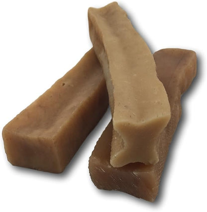 Top Dog Chews  Large/XL Himalayan Yak Cheese for Dogs, 100% Natural & Long-Lasting Dog Treats, Gluten Free & Digestible Cheese Sticks, Sold by The Pound (1LB, ~3 Dog Chews)