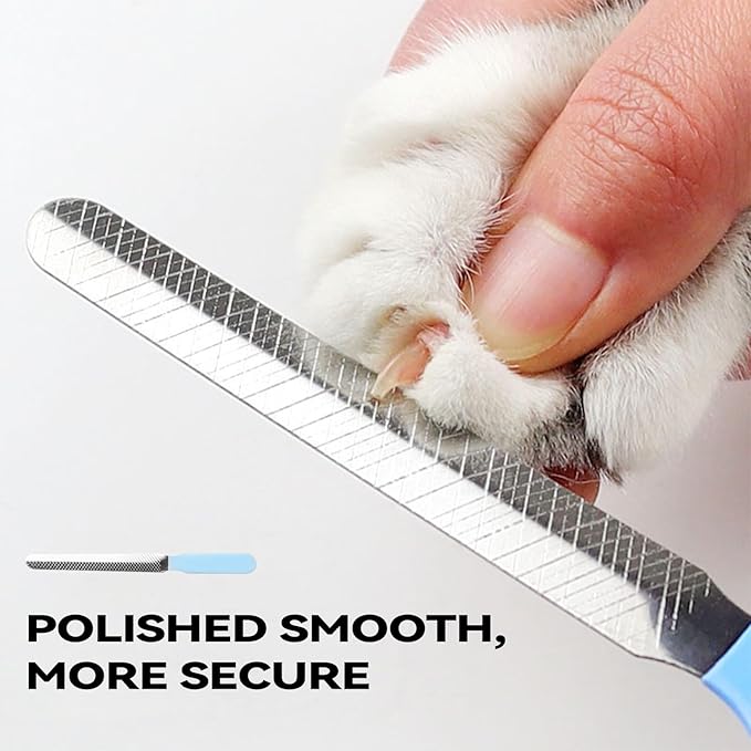 Dog & Cat Pets Nail Clippers - with Safety Guard, Dog Nail Clipper with Dog Nail File, Professional Dog Nail Care to Prevent Over Cutting