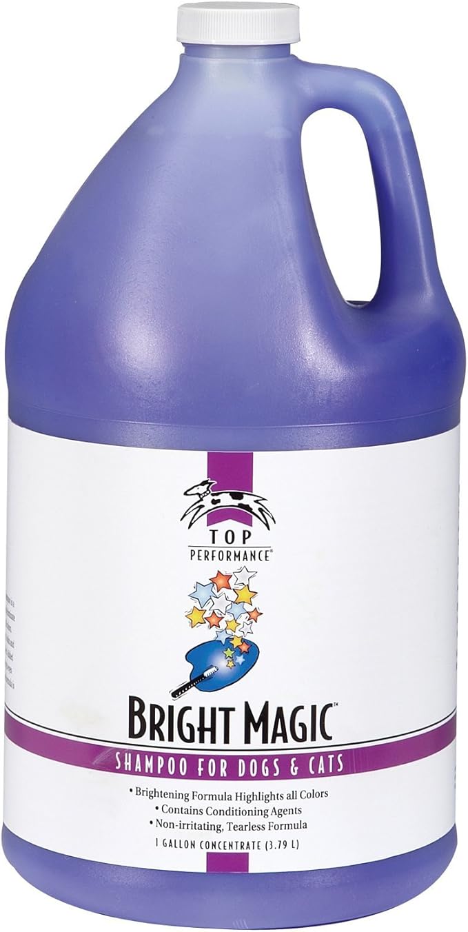 Top Performance Bright Magic Dog and Cat Shampoo, 1-Gallon