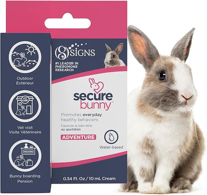SecureBunny Adventure, Water Based Pheromone Cream for Outdoor Stress Management, Helping Relieve Any Feeling of Anxiety and Stress