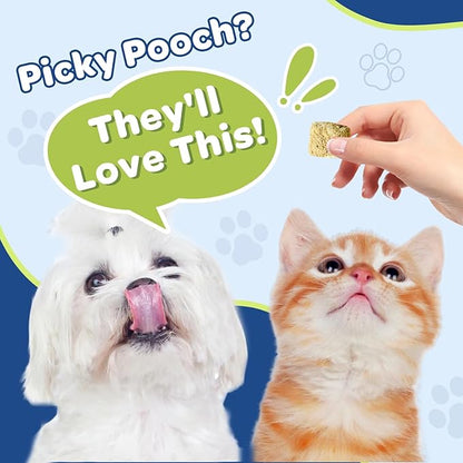 NATURE TARGET Omega 3 Fish Oil for Dogs, Salmon Oil for Dogs Skin and Coat with EPA & DHA Fatty Acids, Dog Itchy Skin Relief & Hot Spot Treatment, Reduce Shedding, Support Hip & Joint Health - 180 ct