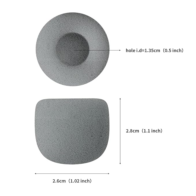 uahpet 8 Pack Replacement Filter Sponges for Stainless Steel Cat Water Fountain, Suitable for uahpet Stainless Steel Pet Water Fountain