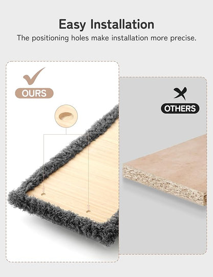 Cat Wall Shelves 5-in-1 Modern Climbing Wall Furniture Set for Cats with Scratching Posts, Cat Bed & Sofa, Space-Saving Perch for 16" Drywall, Gray