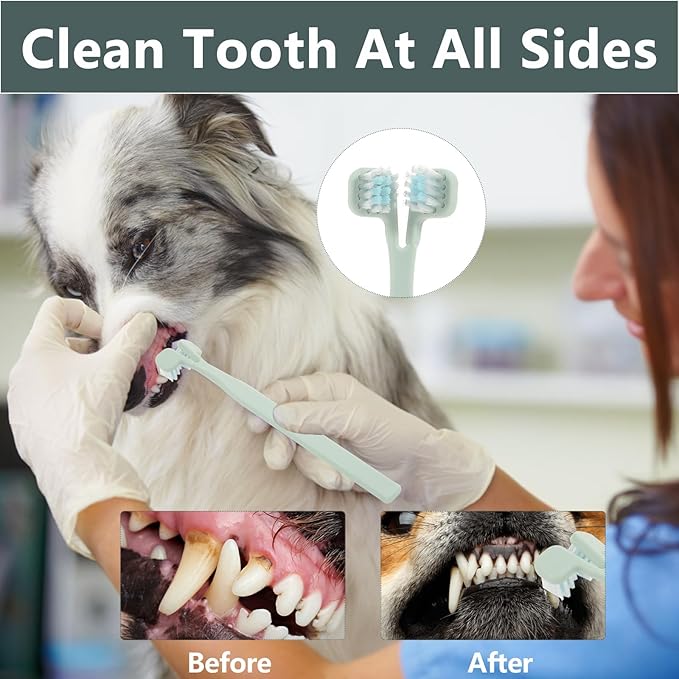 8 in 1 Pet Grooming Kit - Slicker Brush, Flea Comb, Shedding Tools, and Double-Sided Brushes for Dogs and Puppies