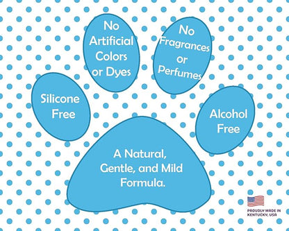 Natural Hypoallergenic Unscented Dog Shampoo with Pump, 17oz