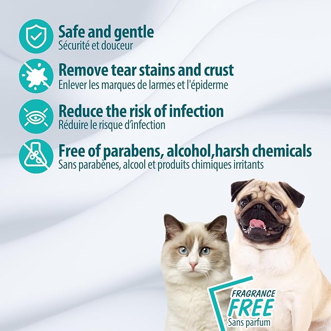 ALL FOR PAWS Pet Wipes - Coconut Vanilla Scent, 100 Wipes (4 Packs) | Ideal for Cats and Dogs, All-Over Clean with Natural Nourishing Ingredients