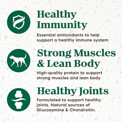 Nutro Ultra Adult Large Breed Dry Dog Food, Chicken, Lamb and Salmon Protein Trio, 24 lb Bag