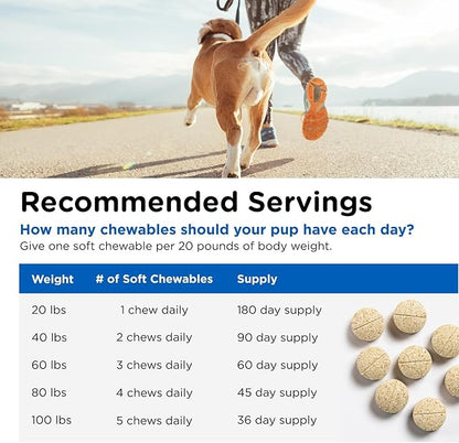 Nutri-Vet Multi-Vite Chewables for Adult Dogs, Daily Dog Vitamins & Minerals, Supports Balanced Diet, Pet Multivitamin, Supports Joint, Immune, and Cardiovascular Health in Canines, 60 Count