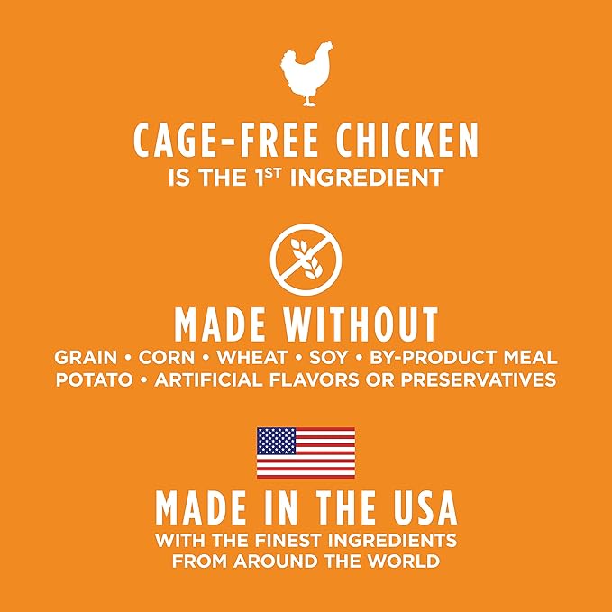 Instinct Raw Boost Mixers Freeze Dried Dog Food Toppers For Dry Food, Grain Free Dog Food Toppers with Chicken For Dogs - Gut Health, 5.5 oz