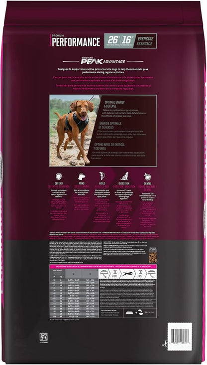 Eukanuba Premium Performance 26/16 Exercise Dry Dog Food, Dry Dog Food with Protein and Fat to Support Optimal Energy, 28 lb Bag