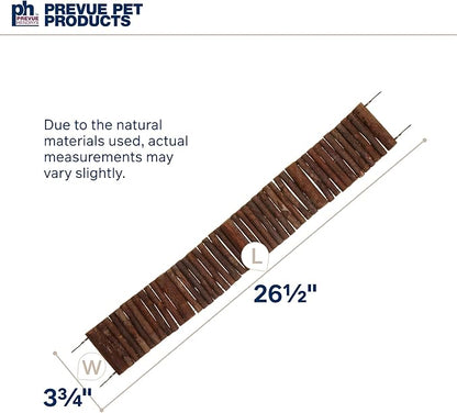 Prevue Pet Toy NAT Wonder Walk Bird Ladder, Large (62809),Brown