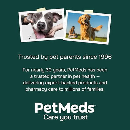 PetMeds Multivitamin Supplement for Dogs - Daily Vitamin with Kelp, Spirulina, Ashwagandha, Glucosamine & Probiotics for Immune, Joint, Skin & Gut Health - Beef & Sweet Potato Flavor - 60 Soft Chews