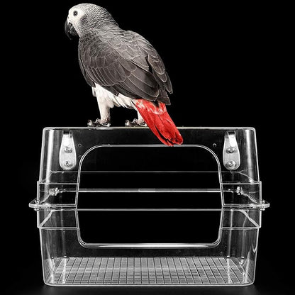 Colorday Large Bird Bath for Cage, Parrot Bath for Parakeet, African Grey, Amazon, Conure, Cockatiel(13X11X8 inch)