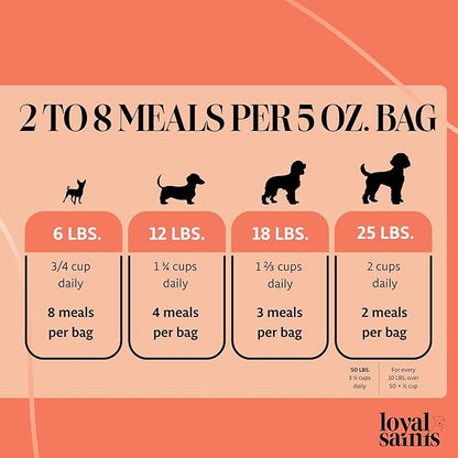 Freeze Dried Raw Dog Food - Premium Turkey and Salmon Flavor with High Protein and Grain Free Dog Food for All Breeds and Picky Eaters - Versatile as Meal Topper, Snack, and Treats, 5 Oz