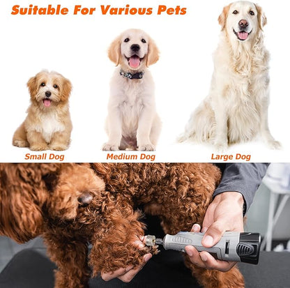 Dog Nail Grinder Replacement Heads: 10Pcs Pet Nail Grinder Diamond Tip Replacement for Most Brands - Spare Grinding Head for Electric Pet Paw Trimmer