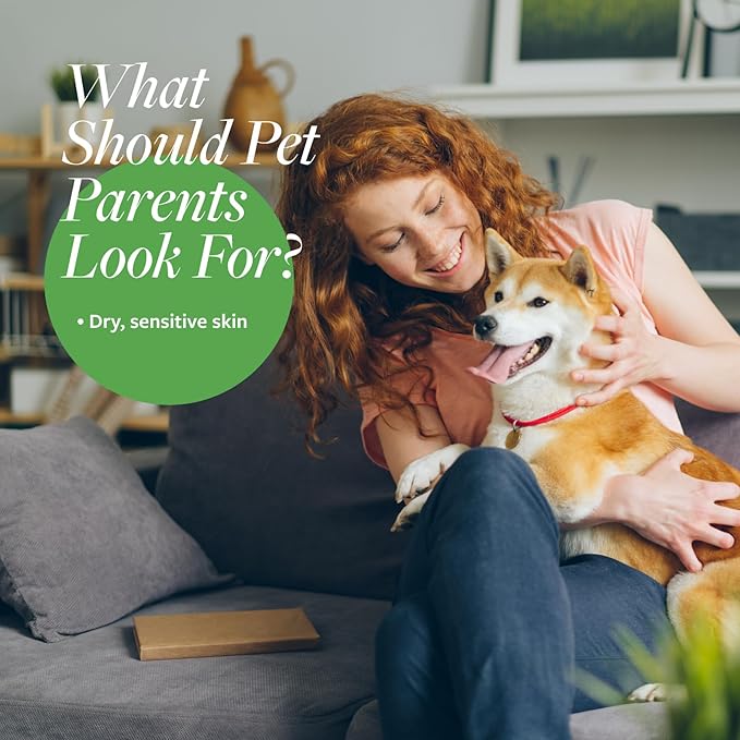 Veterinary Formula Clinical Care Hypoallergenic Shampoo for Dogs and Cats, 16 oz  No Harsh Ingredients  Fragrance-Free Pet Shampoo for Allergies and Sensitive Skin, Promotes Healthy Skin and Coat