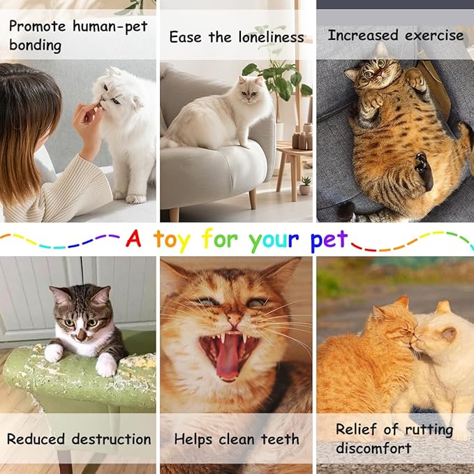 PAZ'S GIFT Cat Toys Catnip Toys Cat Kick Toy Natural Silvervine Catnip Sticks Kitten Teeth Molar Chew Toys, cat Indoor Toys Interactive cat Cleaning Teeth,Reduce Obesity and Loneliness 2-Pack