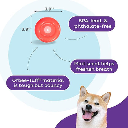 Outward Hound by Planet Dog Lil' Snoop Interactive Treat Dispensing Dog Toy, Small, Red