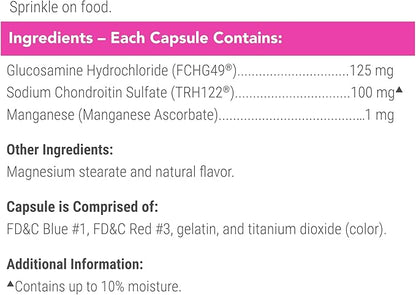 Nutramax Cosequin Joint Health Supplement for Cats - With Glucosamine and Chondroitin, 80 Capsules (Pack of 2)