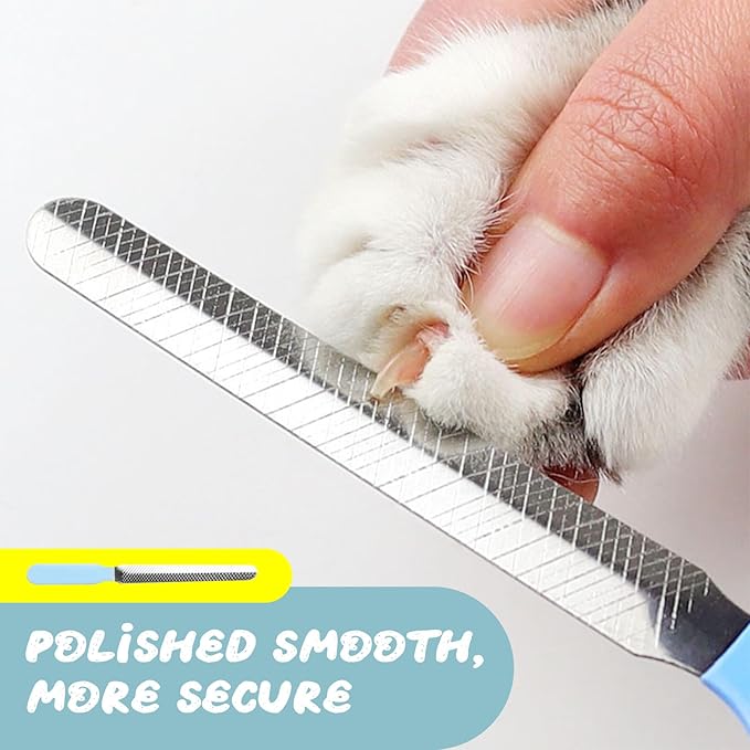 Dog Nail Clipper Pet Grooming Trimmer Dog Nail Clippers for Large & Small Dogs Nail Clipper with Dog Nail File Safety Lock