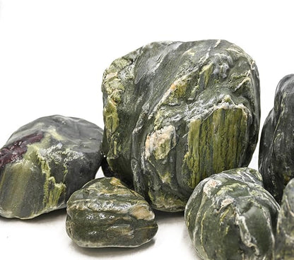 Aquarium River Rock Decorative Stones Fish Tank Rocks Aquarium Landscapes 20LB Decoration Stone for Aquariums Aquascaping Terrariums,Paludariums,and Gardens(4-9inch/4PCS)