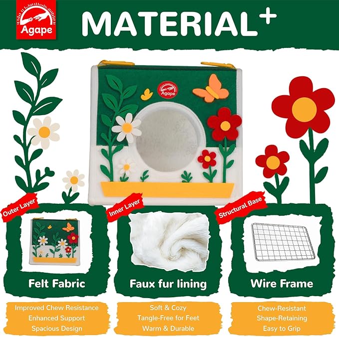 Winter Warm Bird Nest for Cage (Garden, S)