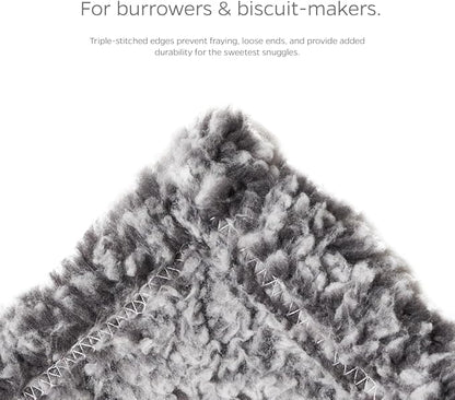 Pet Parents Premium Pet Blanket, Water Resistant Dog Blanket & Cat Blanket, Perfect for Crates, Calming, Large, Medium, Small Dogs, & Puppy Blanket Color: Chocolate Size: 50x60