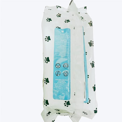 KETCHY Dog Wet Wipes, Multi-Purpose, Alcohol & PARABEN Free, Vitamin E, SULFATE Free, Dog, Cat and Pet Wipes, Odor Remover, Hypoallergenic, Skin PH Friendly - 100 PCS