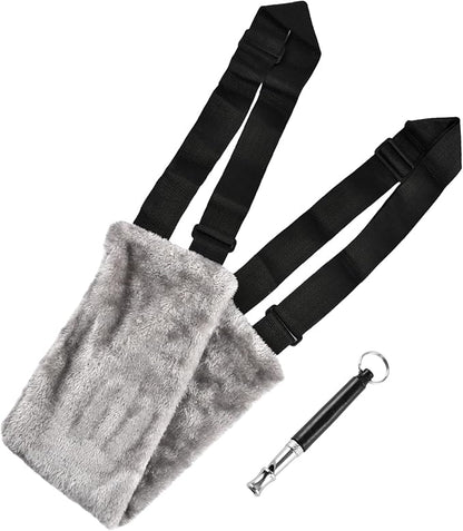 Dog Sling with Stainless Steel Pet Whistle, Dog Lifter for Large Elderly Dogs, Dog Support Harness for Back Legs, with Adjustable Japanese Buckle(Size:L)