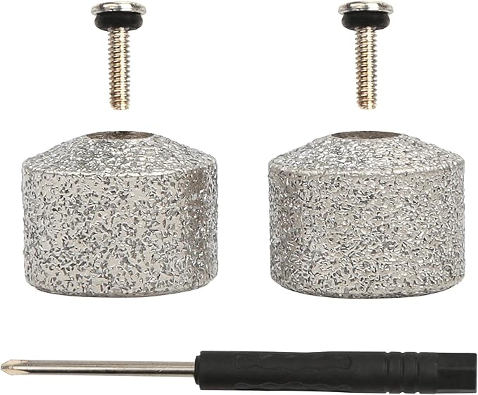 2 Pack Dog Nail Grinder Wheel Replacements, Painless & Safe Diamond Tip Filling Head Replacements Dog Nail Grinder for Casifor (M)