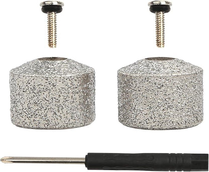 2 Pack Dog Nail Grinder Wheel Replacements, Painless & Safe Diamond Tip Filling Head Replacements Dog Nail Grinder for Casifor (M)