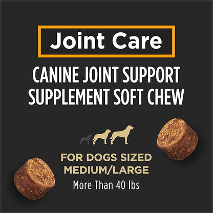 Purina Pro Plan Veterinary Joint Care Supplement for Large Breed Dogs Hip and Joint Supplement - 5.29 oz. Pouch