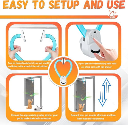 Interactive Cat Toys for Indoor Cats Automatic Electric Flying Bird Feather Wand Toy - Best Kitten & Adult Cat Enrichment Toy Hanging Electric Kitty Toys for Bored Cats