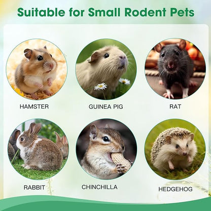 250g Natural Peach Wood Chew Sticks for Rabbits, Hamsters, Chinchillas - Extra Hard Teeth Grinding Toy | Untreated, Safe & Long-Lasting Rodent Chews