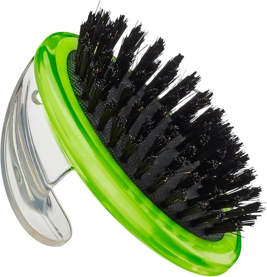 CONAIRPROPET Bristle Brush with Ergonomic Pet-It Design, Dog Brush for Removing Loose Hair