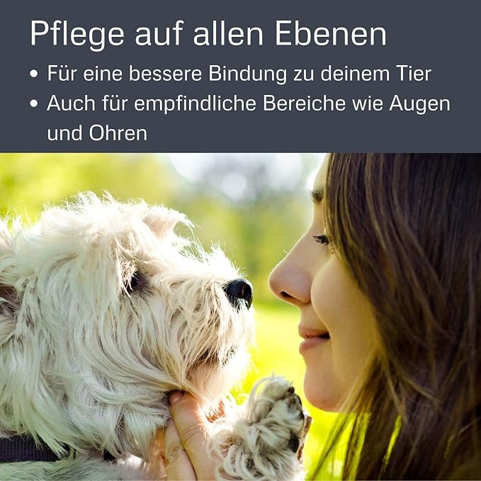 Alcott Bamboo Groom Flea Comb with 77 Rotating Pins for Pets