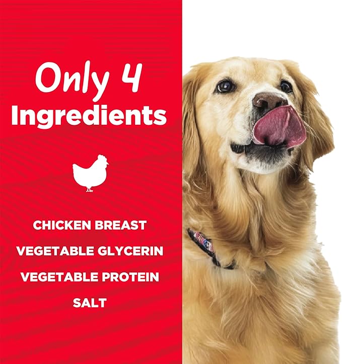 Chicken Jerky Tender Dog Treats, High Protein, Low Fat, No Artificial Colors, 32 oz